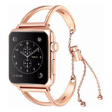 Pulseira Para Apple Watch Bracelete Diamante 44m 42m 40m 38m