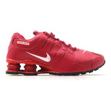 Pulseira Prata + Naike Shox Nz Macio Molas Macio Vermelho Vermelho 38 Cm 39 Cm