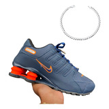 Pulseira Prata Naike Shox Nz Quatro Molas Laranja Promoçao Laranja 38 43 Cm