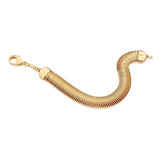Pulseira Rabo De Rato Banhada A Ouro Rommanel 552143