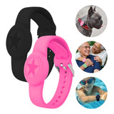 Pulseira Silicone A Prova D'água Para Airtag Criança Adulto