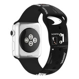 Pulseira Silicone Nike Para Apple Watch E Smartwatch 