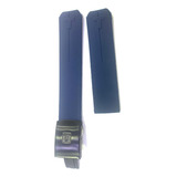 Pulseira Tissot T-touch 20mm Silicone Azul Completo
