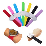 Pulseira Trancista Imã Bracelete Porta Pomada Grampos Salão