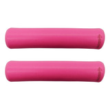Punho Bicicleta Manopla Calypso Em Silicone Bike Rosa Mtb