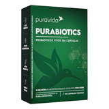 Purabiotics Probiótico 18 Bilhões 30 Capsulas Puravida