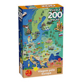 Puzzle 200 Peças Viagem Pela Europa Grow