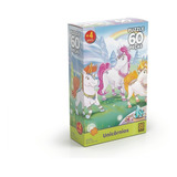 Puzzle 60 Peças Unicórnios Grow