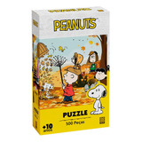 Puzzle Quebra Cabeça Peanuts Snoopy 500 Peças 04425 Grow