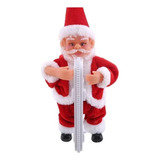 Q Papai Noel Elétrico Para Crianças, Subindo Pela Chaminé