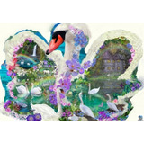 Qc Importado - Swan Dreams (special Shape) - 1000 Peças