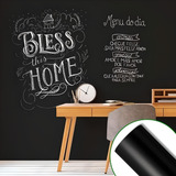 Quadro Adesivo Preto Fosco Lousa P/ Escrever C/ Giz 3m X50cm