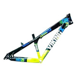Quadro Aro 26 Vikingx Dirt Jump Tuff X-25 Alumínio Tam 13 