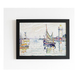 Quadro Art Paul Signac Vista De Les Sables