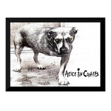 Quadro Banda Alice In Chains 1995 Capa Poster Moldurado
