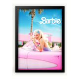 Quadro Barbie - 2023 Com Moldura E Acetato A3 42x30cm Promo.