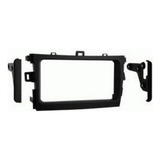 Quadro De Adaptador Estéreo Toyota Corolla 2009 Double Din