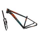 Quadro De Bicicleta Gts Pro M5 Aro 29 Mtb+suspensão+brinde