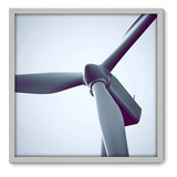Quadro Decorativo - Aerogerador - 70cm X 70cm - 013qndd