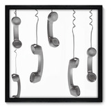 Quadro Decorativo - Telefones - 50cm X 50cm - 004qnvc