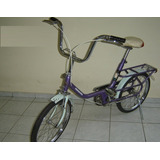 Quadro Decorativo 20x30: Monark Monareta 1976 / Roxa / Novo 
