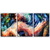 Quadro Decorativo 55x110 Dança Sensual Arte