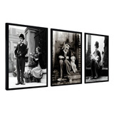 Quadro Decorativo Coleção Charle Chapplin Classico Retro