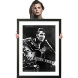 Quadro Decorativo Elvis Presley Celebridade Poster 84x60 A1