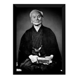 Quadro Decorativo Gichin Funakoshi Karate Shotokan
