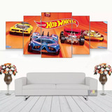 Quadro Decorativo Hotwheels Corrida Promoção