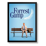 Quadro Decorativo Tom Hanks Forrest Gump Filme Cinema A3