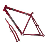Quadro Em Aço Carbono Ultra Bike Aro 26 Com Garfo Masculino