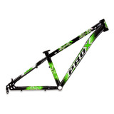 Quadro Freeride Pro-x Mandrake Aro 26 Wheeling Grau Disco Cor Preto Tamanho Del Quadro 13
