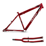 Quadro Garfo De Bicicleta Masculina Ultra Bike Aro 29 Aço