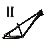 Quadro Gios Dj Dirt Jump/wheeling Aro 26 Preto/dourado