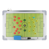 Quadro Lousa Magnética Futebol Prancheta Tática Com Imãs