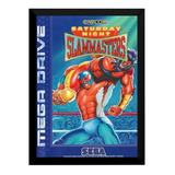 Quadro Mega Drive Saturday Night Slammasters