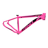 Quadro Mtb 29 Aluminio 6061 Leve E Resistente Rino Everest Cor Rosa Neon Tamanho Del Quadro 19