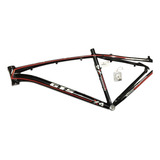 Quadro Mtb Aro 29 Gts X4 Tam 18 Alumínio Preto E Vermelho 