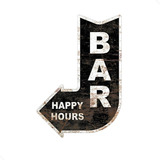 Quadro Placa Decorativa - Seta Bar Cerveja Gelada Siga 5234