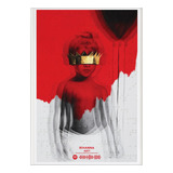 Quadro Placa Poster Rihanna Anti Álbum Spotify Concept Art