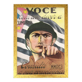 Quadro Poster São Paulo Mmdc Constitucionalista Drd1150