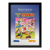 Quadro Turma Da Mônica O Resgate Sega Master System A3 33x45