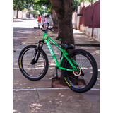 Quadro Vikingx Dirt J Tuff X-30 Alumínio Verde Limão