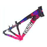Quadro Vikingx Tuff X-25 Aro 26 Aluminio Dirt Jump Bike 