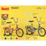 Quadro Vintage 20x30: Monark Monaretas - Diversas #novo Okm.