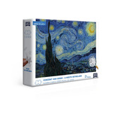 Quebra Cabeça 1000 Peças A Noite Estrelada Vincent Van Gogh Toyster