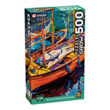 Quebra Cabeça Barcos Impressionistas 500 Peças - Grow