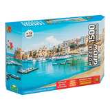 Quebra Cabeça Castellammare Del Golfo 1500pç Grow Panorâmico