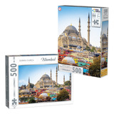 Quebra Cabeça Istambul Turquia 500 Peças Paisagem Puzzle
